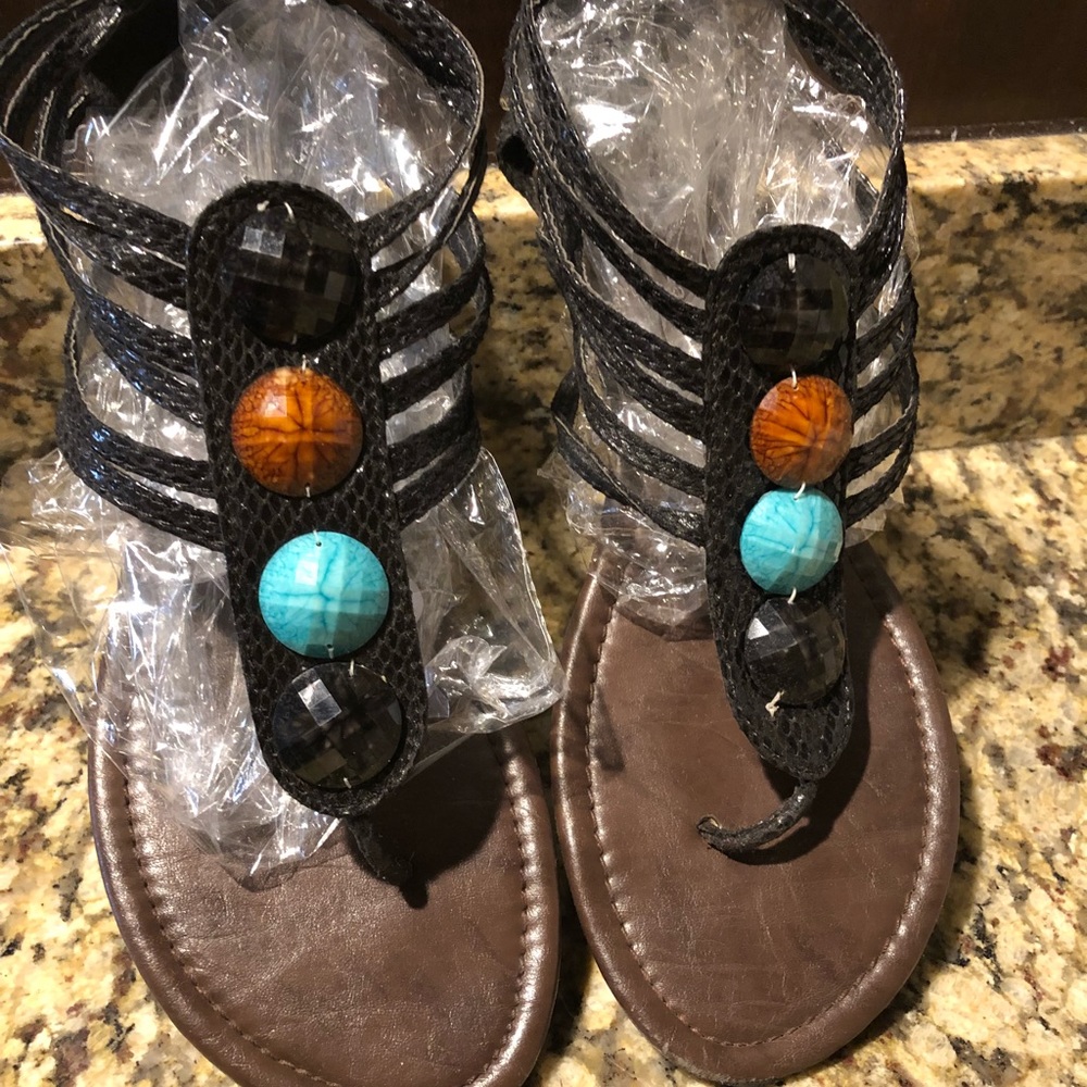 Black cute sandal